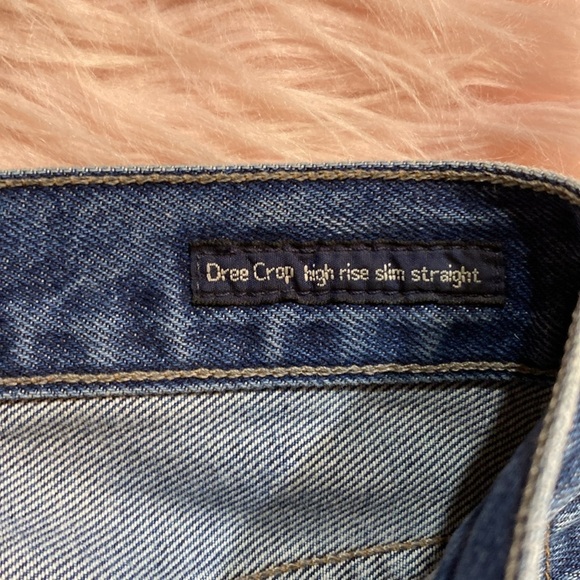 Citizens of Humanity Dree Crop High Rise Slim Straight Leg Jeans sz 27 - Picture 8 of 12